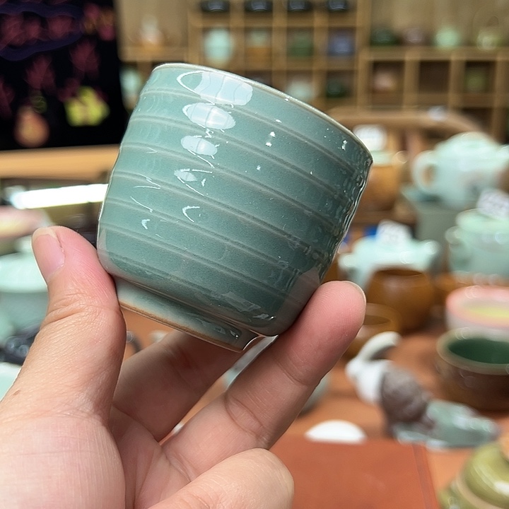 龙泉敬悦青瓷品茗杯