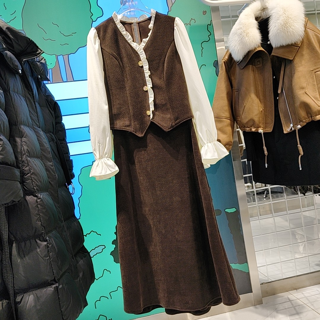 美丽衣橱两件套裙D1616001AH