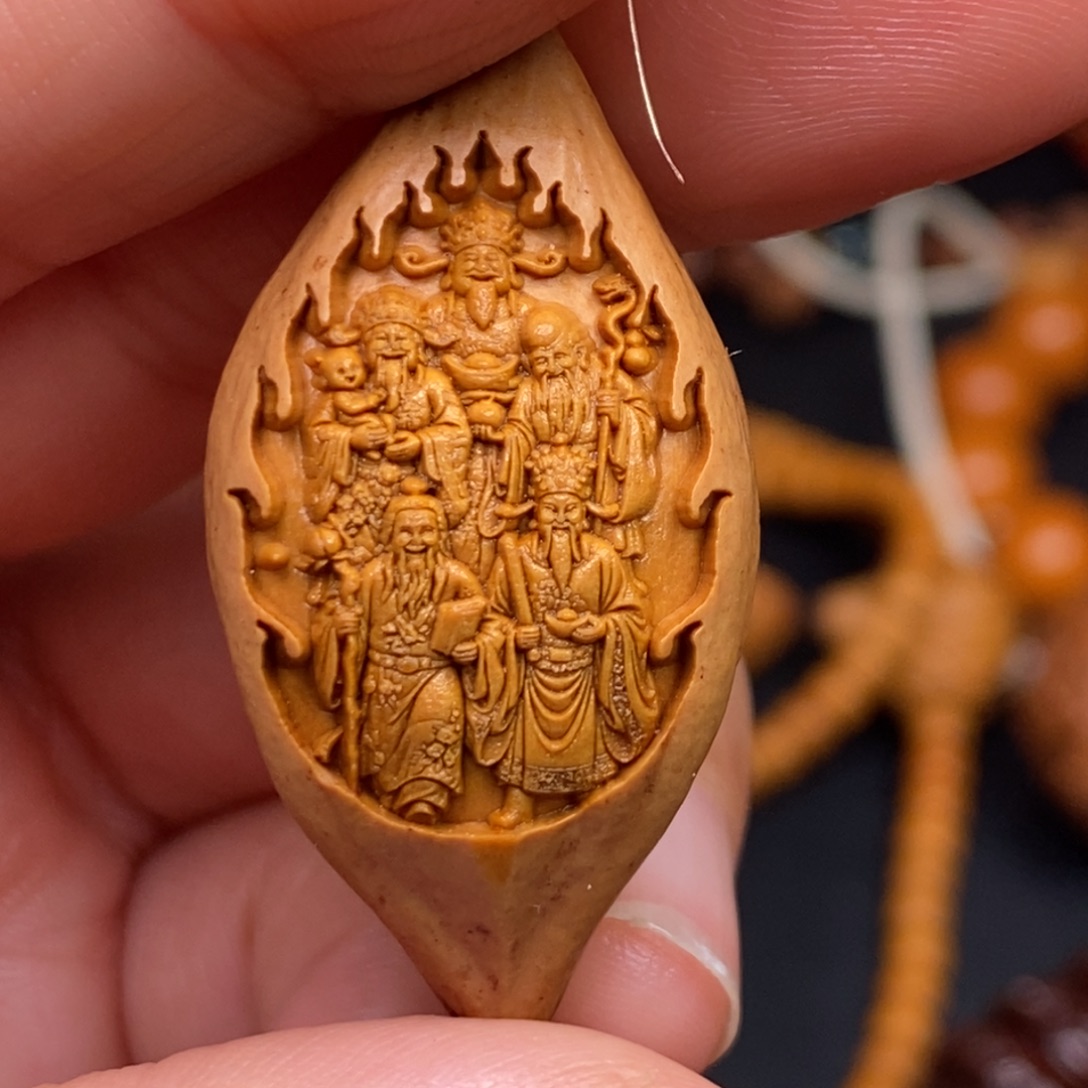 猴头核桃吊坠橄榄猴头