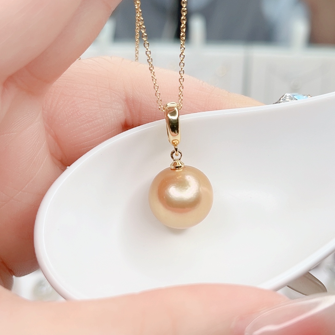 淡水珍珠合金吊坠(赠链)
