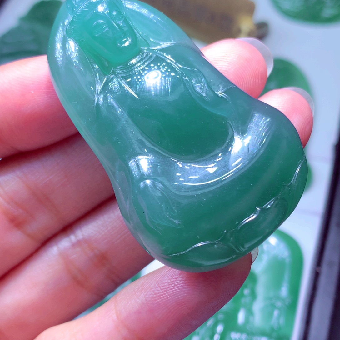 N***m定制翡翠未镶嵌天然