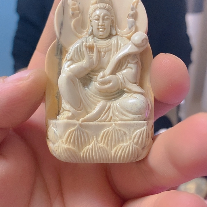 天然猛犸牙雕刻残次品