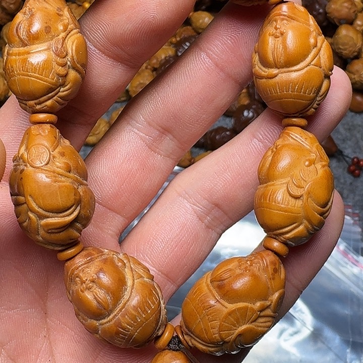 橄榄核手串我的小