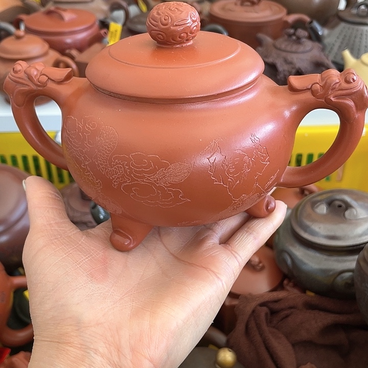 茶壶紫砂500cc宜兴紫砂壶