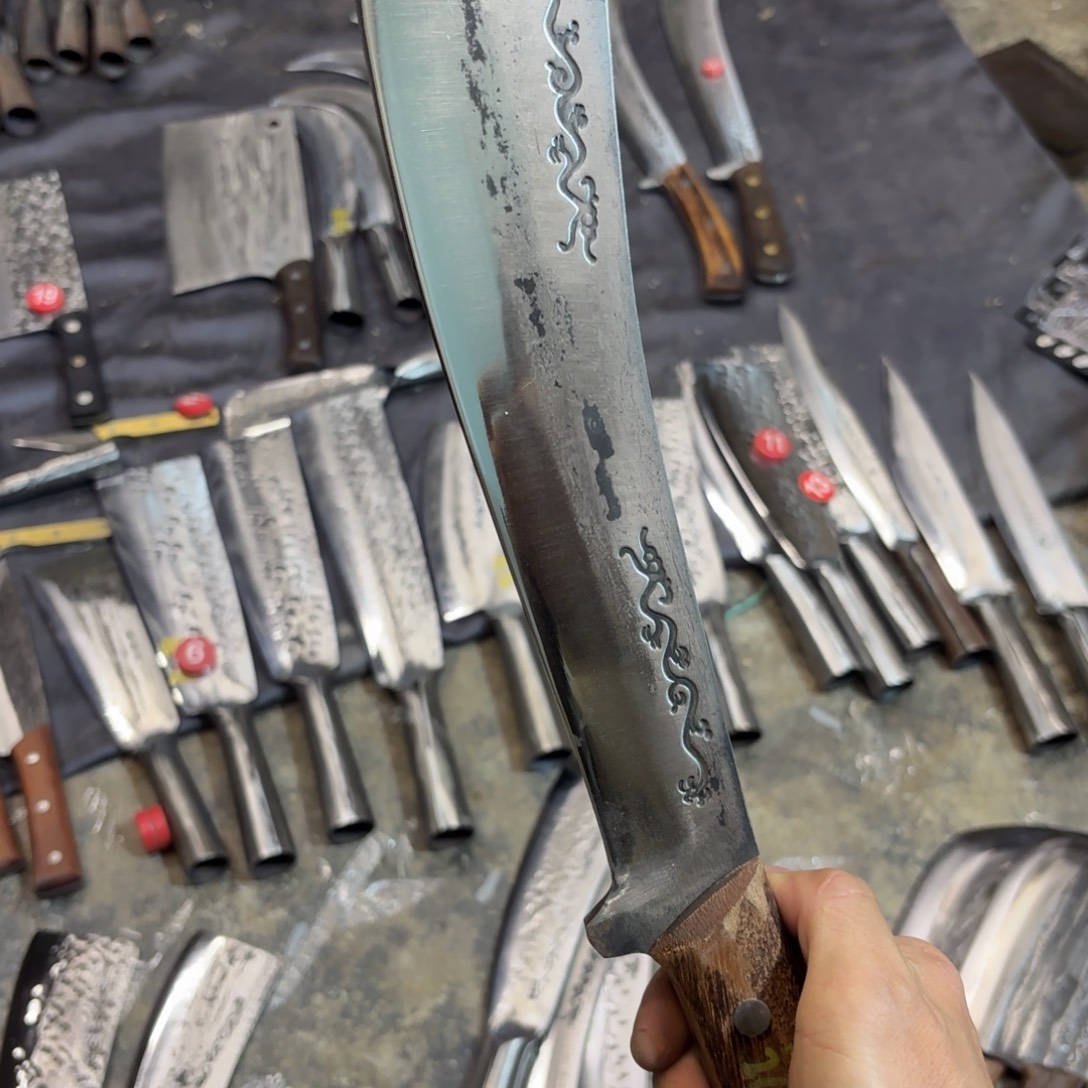 高碳锰钢云南阿老表手工刀
