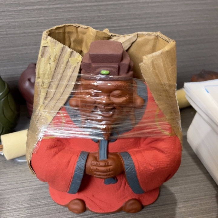 美***生紫砂茶宠紫砂瑕疵