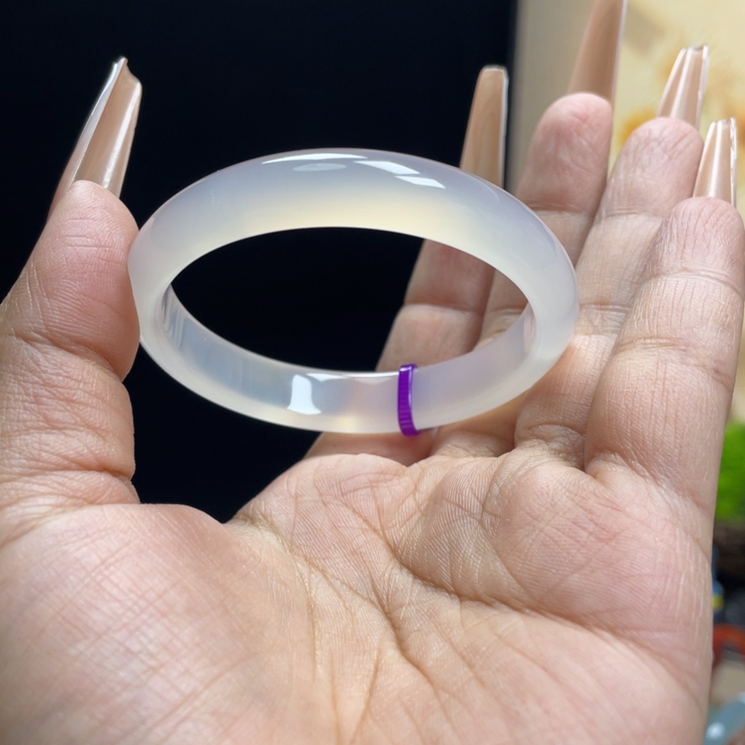 玛瑙/玉髓手镯未镶嵌仙***茶310