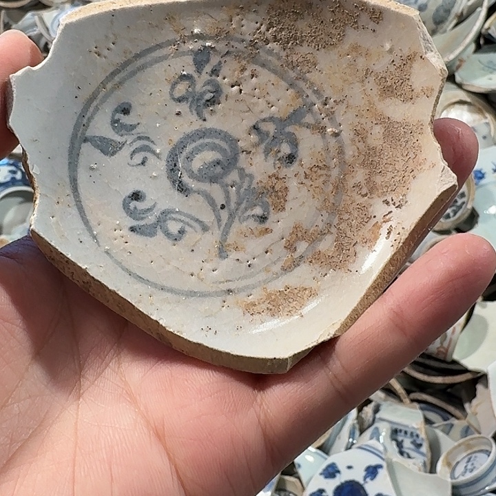 游***鹤瓷片瓷片标本，顺丰包邮