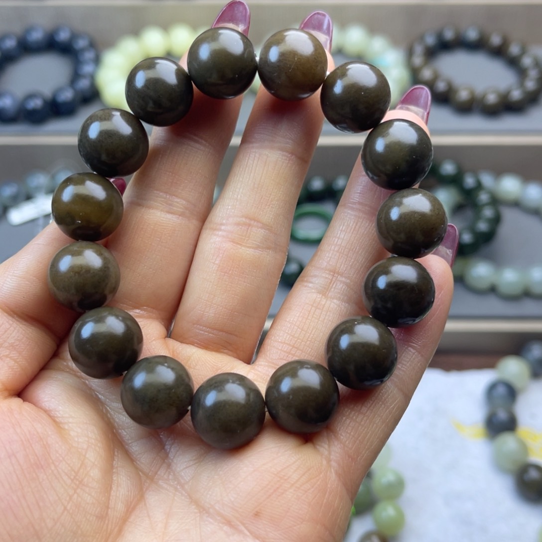 和田玉手链未镶嵌