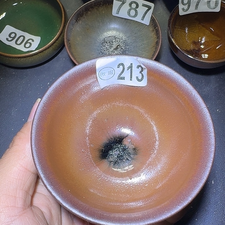 茶盏建盏瑕疵建盏