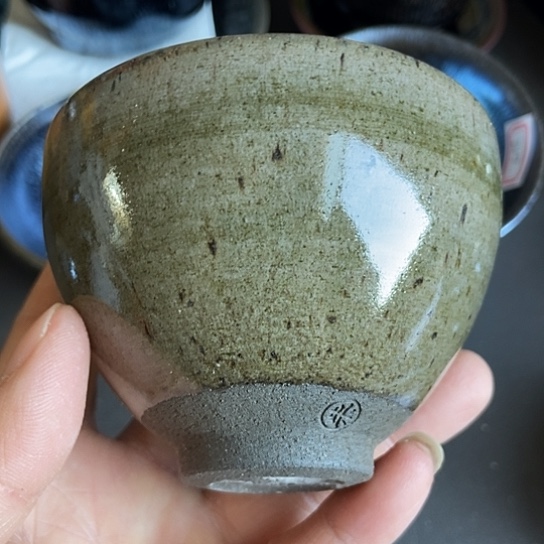 茶盏296 建窑建盏微瑕磨底