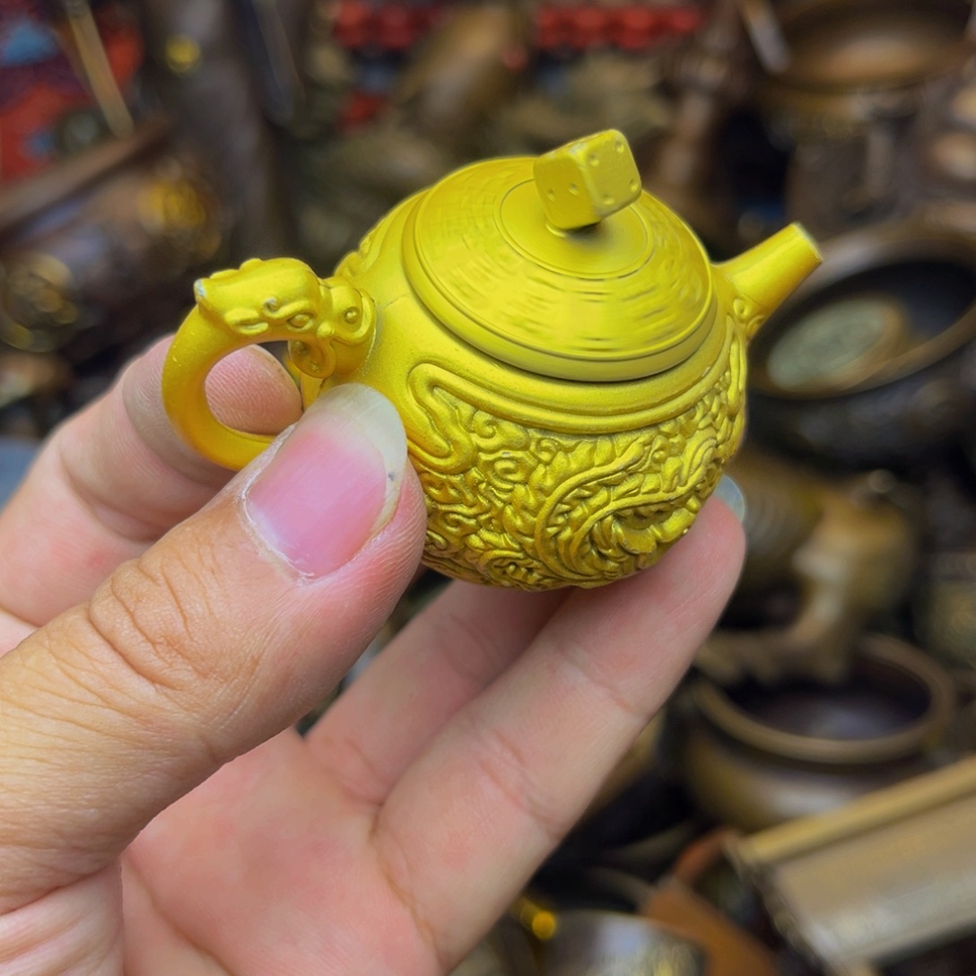 精美铜器，点击下单