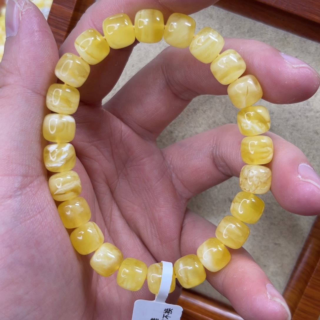 未镶嵌蜜蜡珠宝奇石9.4mm