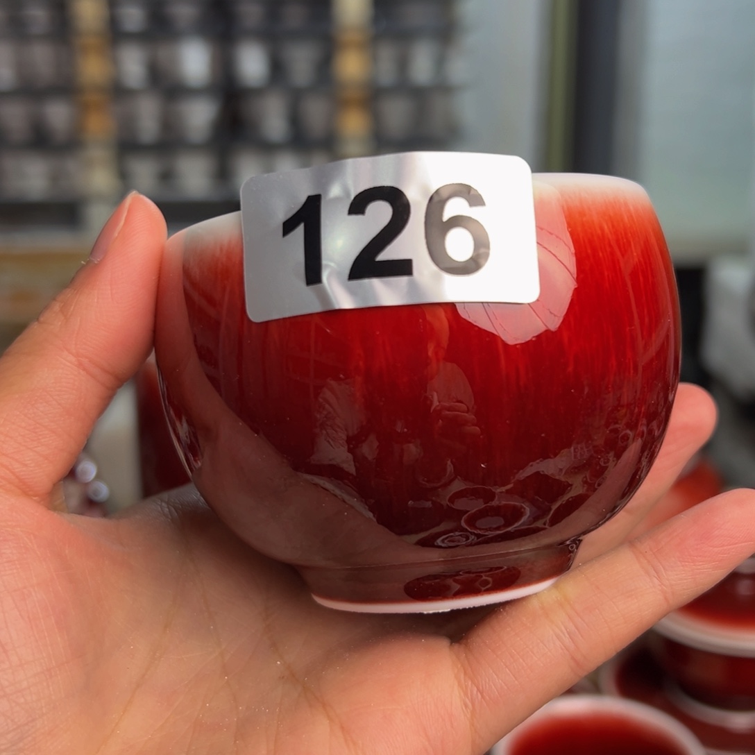 中***哥陶景德镇陶瓷郎红微瑕