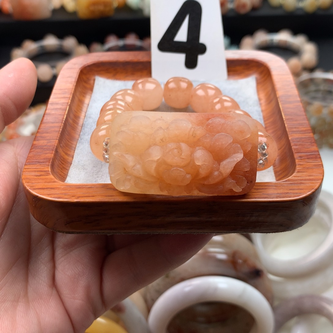 石英质玉手链未镶嵌