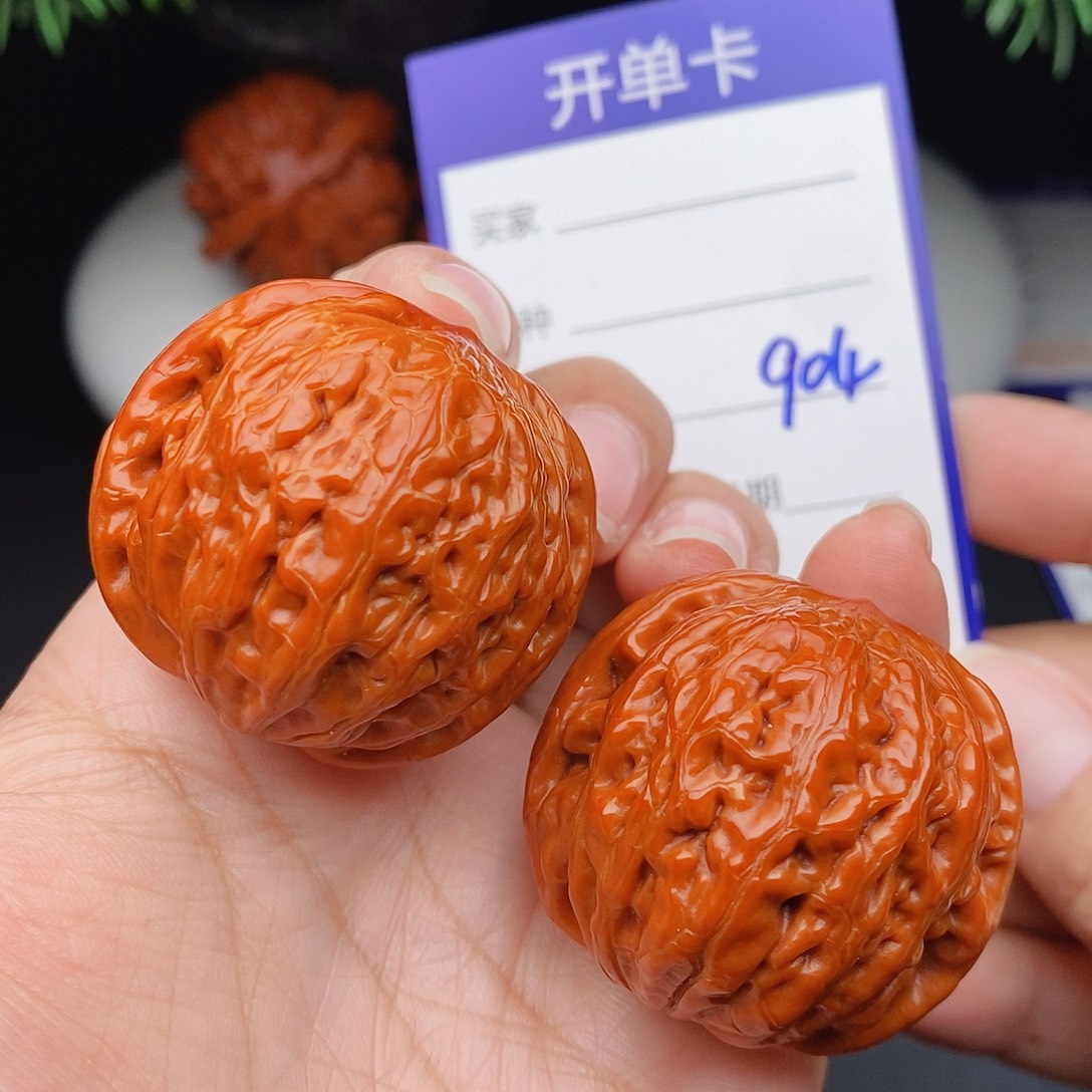 文玩核桃把件38铁锤904