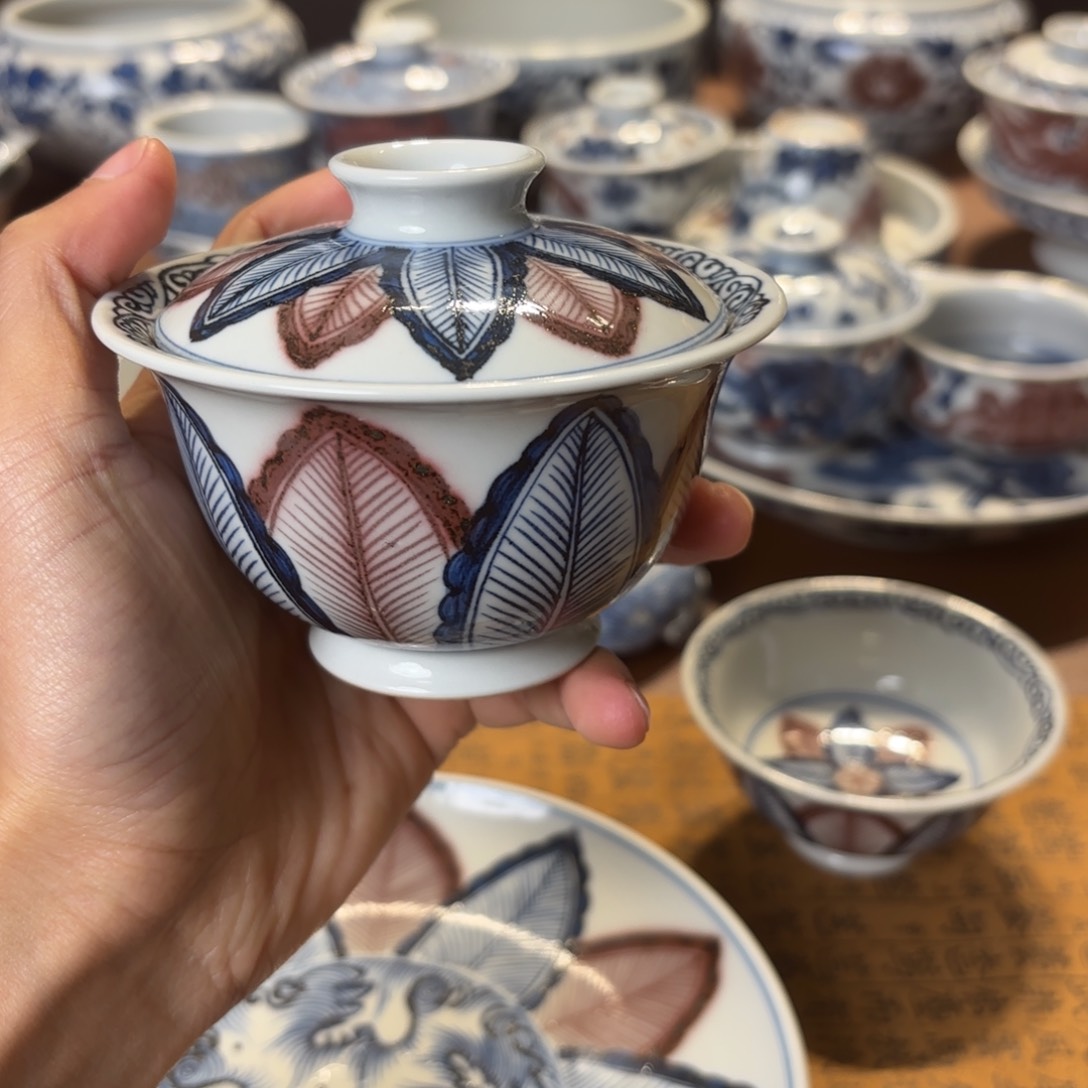 晚**安景德镇手工手绘茶具