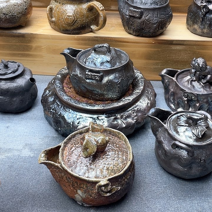 靑*果柴烧茶器福利柴器