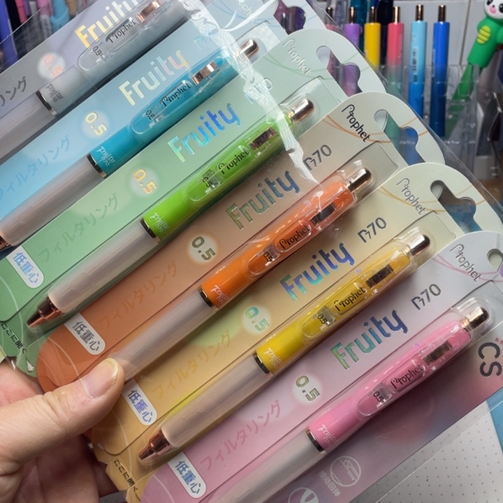 鸭先知冰沙低重心黑笔黄精品装6支