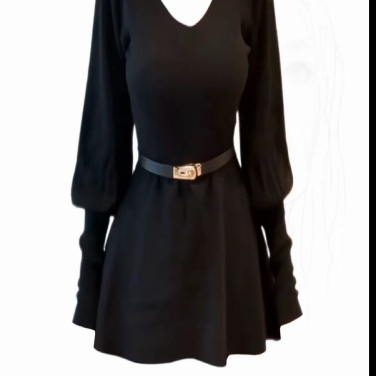 秋冬新款大码休闲女长袖收腰显瘦打底内搭上衣30490坊