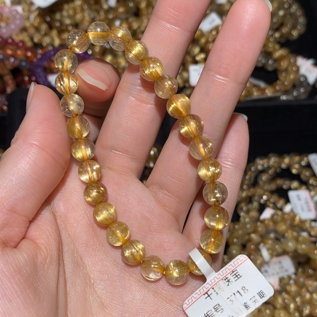 未镶嵌水晶手串手串