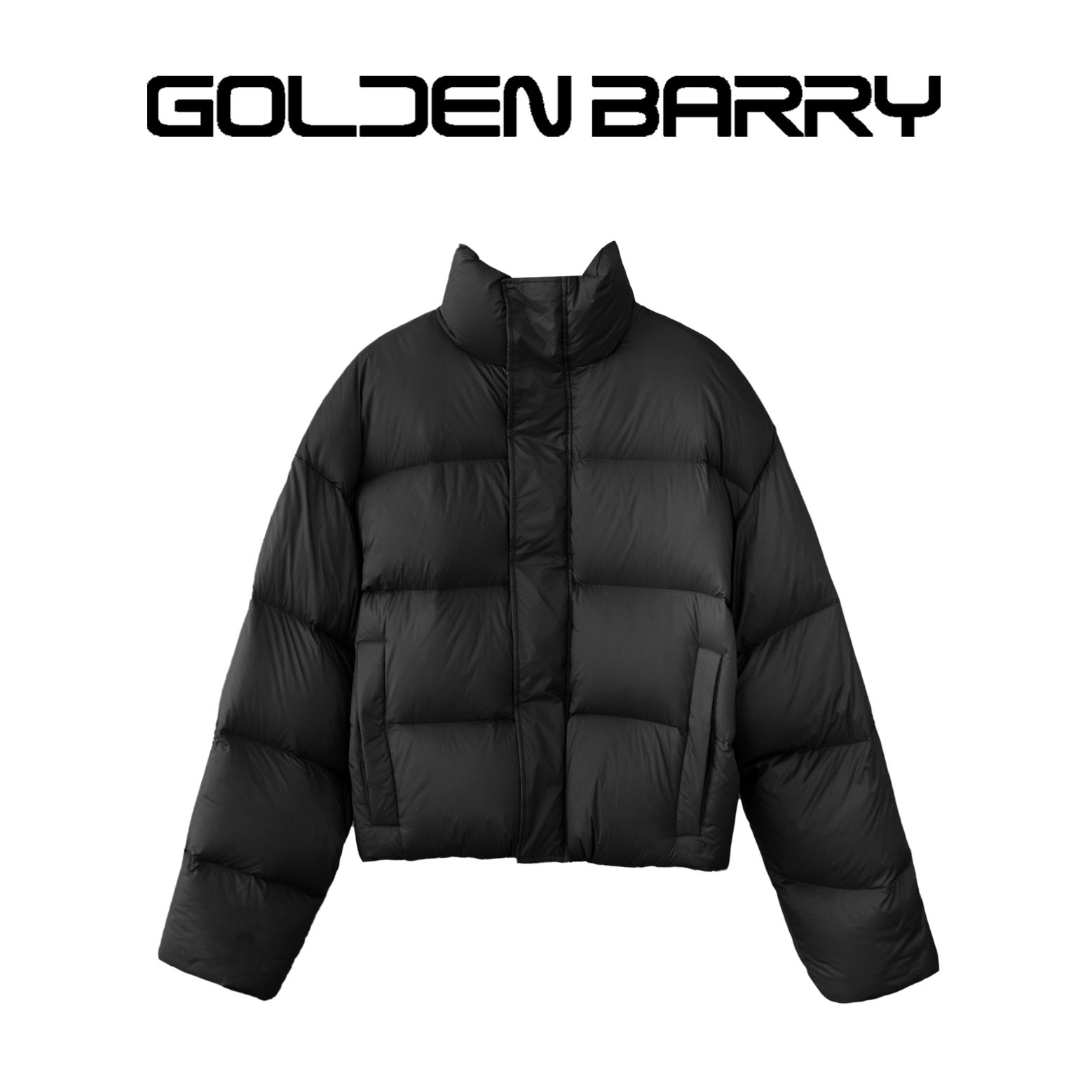 133064短款面包鹅绒服