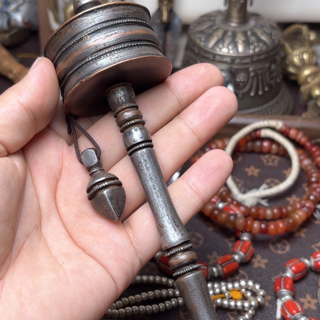 铜星月菩提挂件菩提