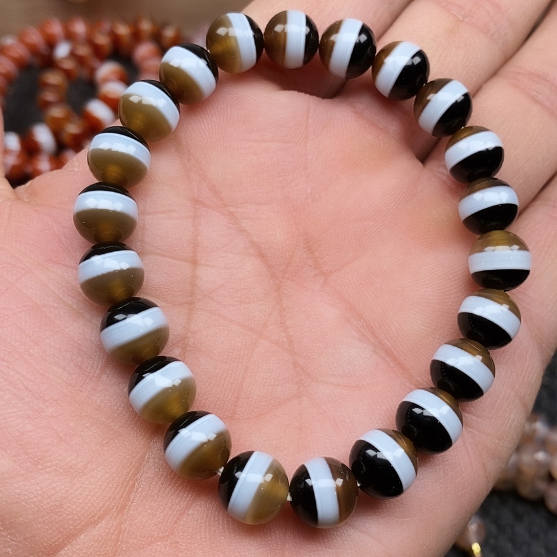 玛瑙/玉髓未镶嵌手链