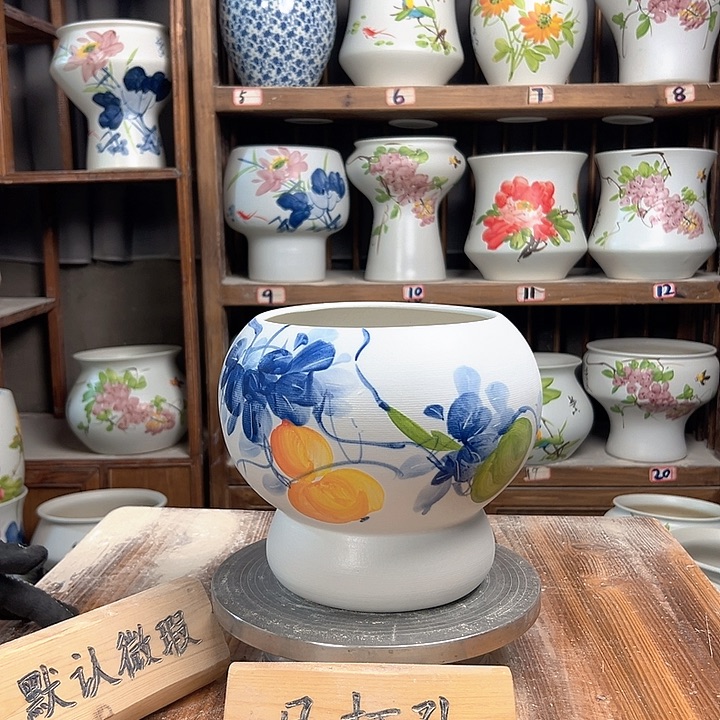 摆件1黄户新款陶瓷陶瓷