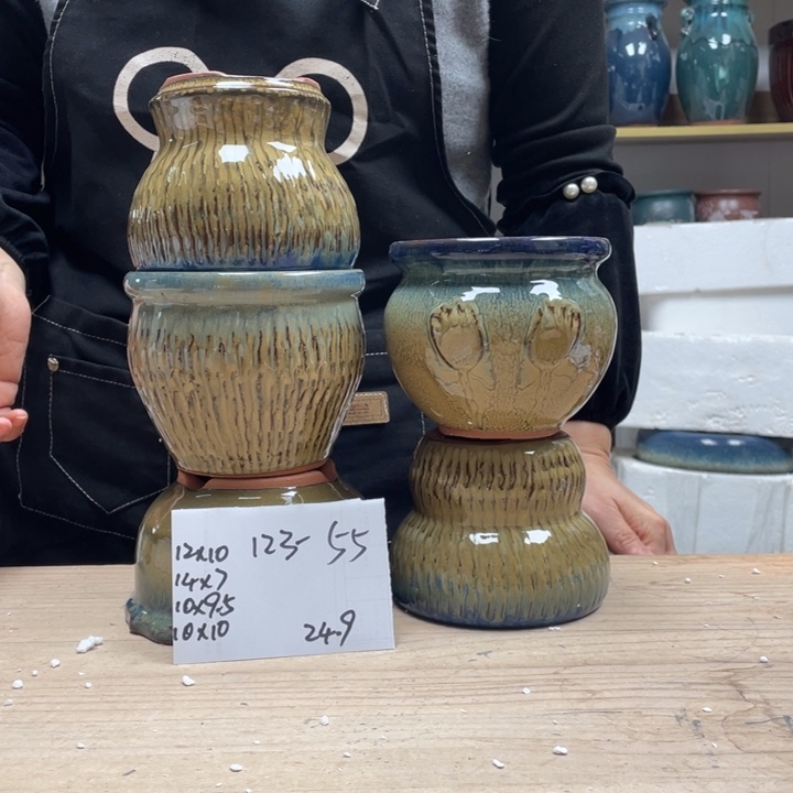 紫砂花盆多肉花盆微瑕55