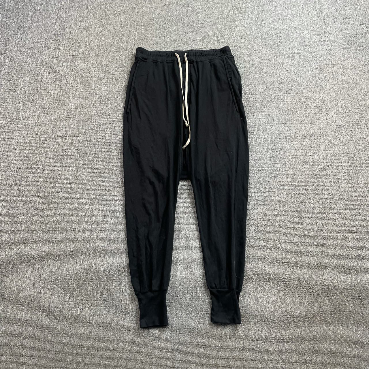 (ll) Rick Owens RO 黑色卫裤 XS码/9新/无配件 bc118326