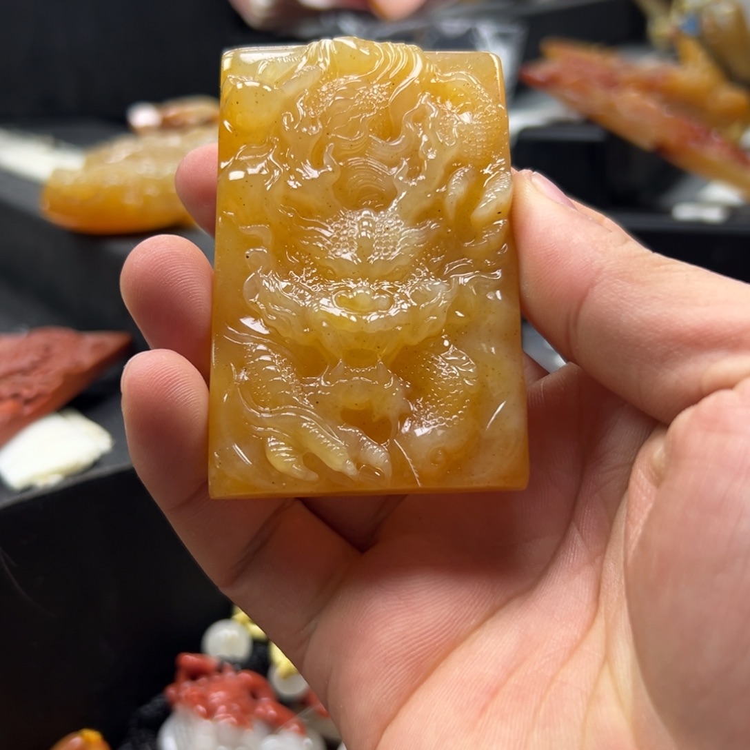 石英质玉（黄龙玉）未镶嵌多选一发货