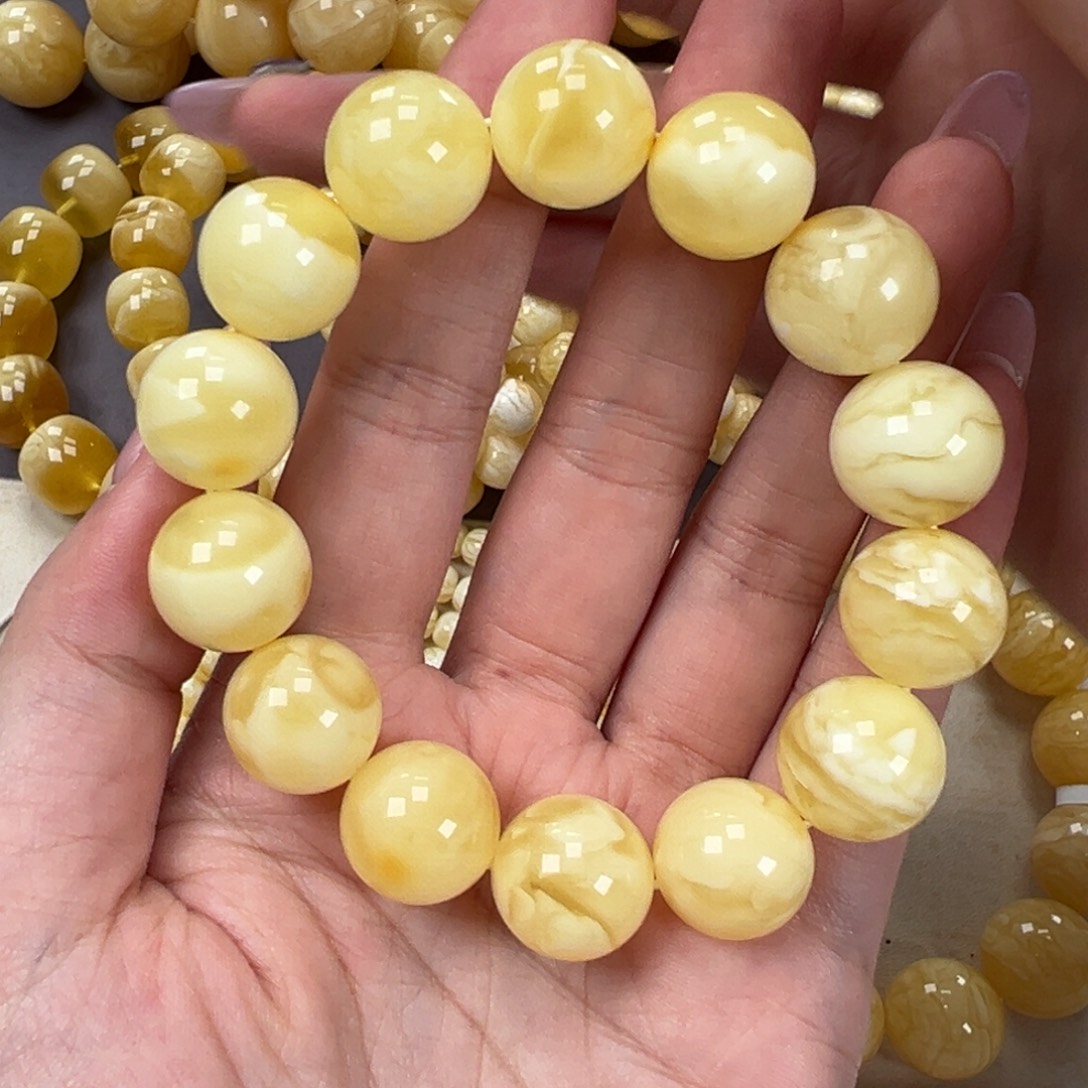 未镶嵌琥珀手链28妖花