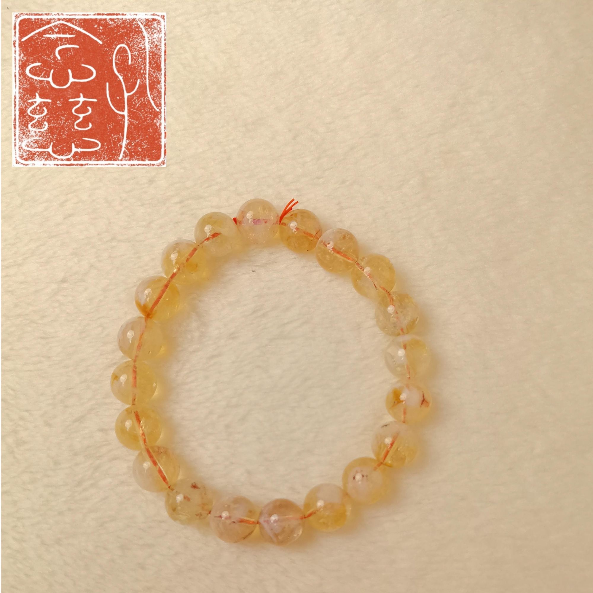 天然黄塔晶水晶手串气质时尚百搭男女同款