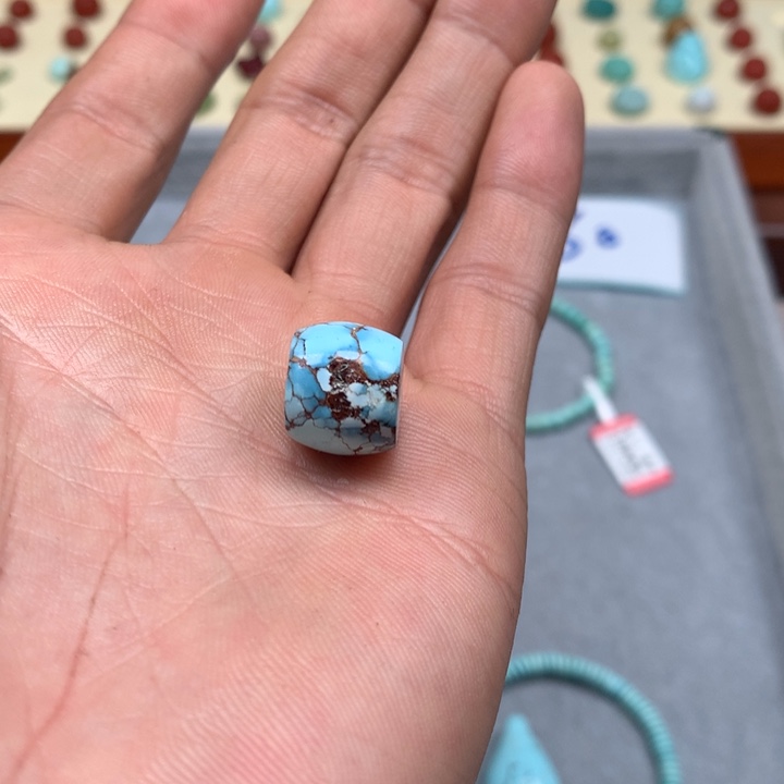 绿松石配饰未镶嵌卅**森