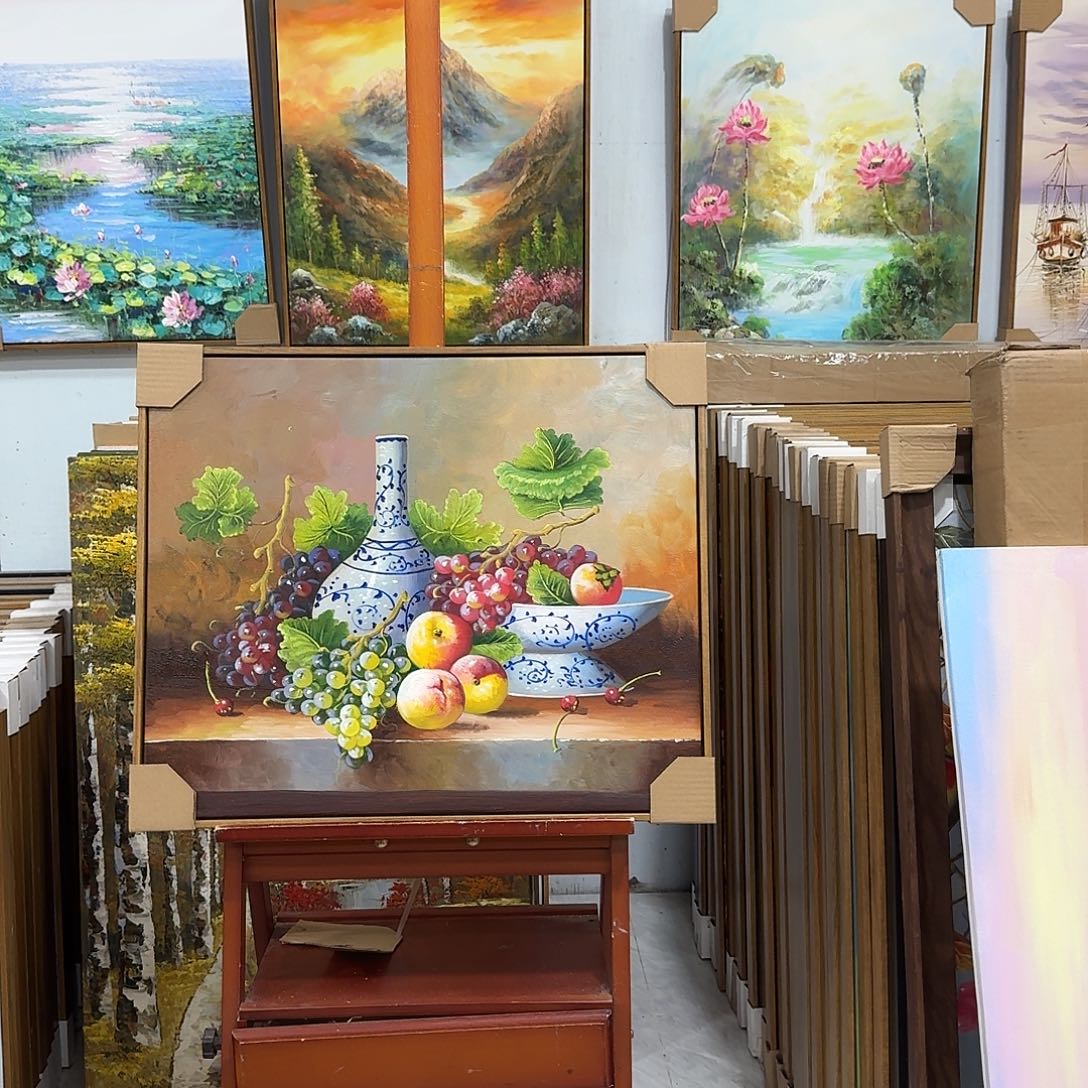 油画5060油画作品展作品展作品集展