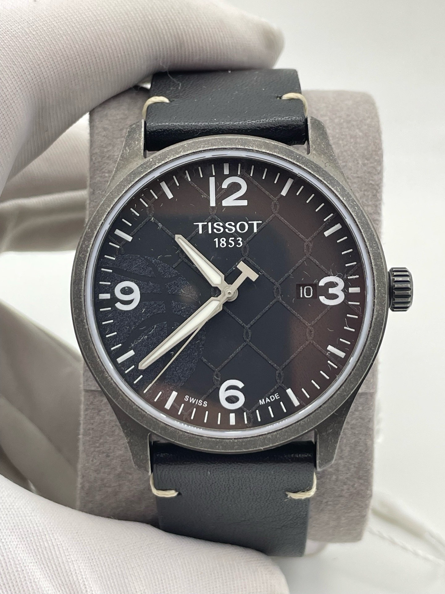 99新 Tissot/天梭 宏奢批发天梭速驰石英腕表42表径