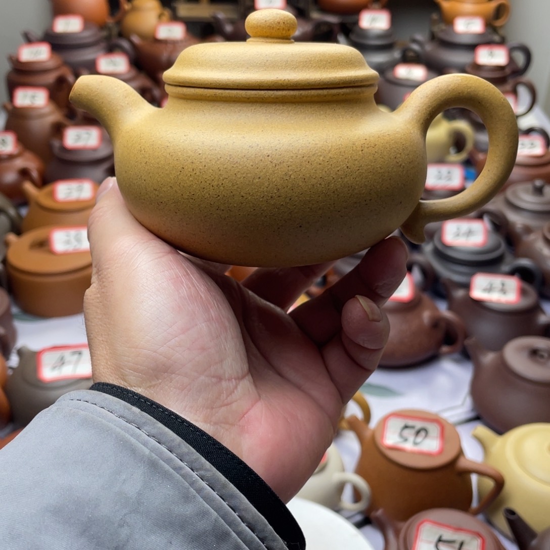 茶壶紫砂宜兴紫砂半手工