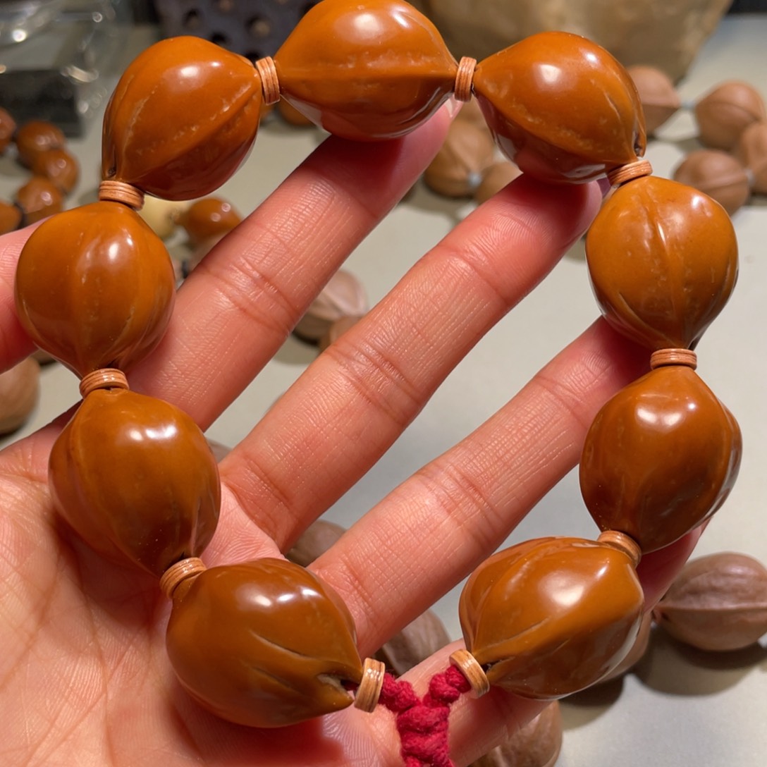 橄榄核手串/手链2.1x2.7老树梅林铁核 去霜 