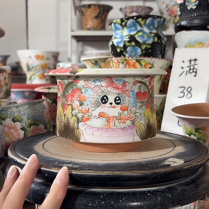 紫砂花盆哈哈哈哈哈