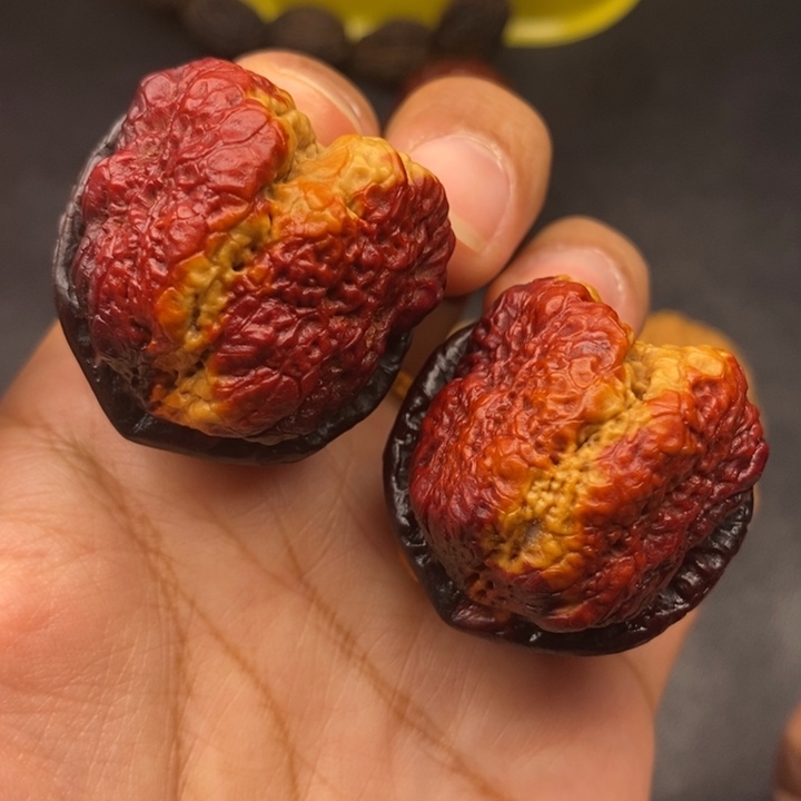 吊坠文玩核桃40尺蝴蝶蟾