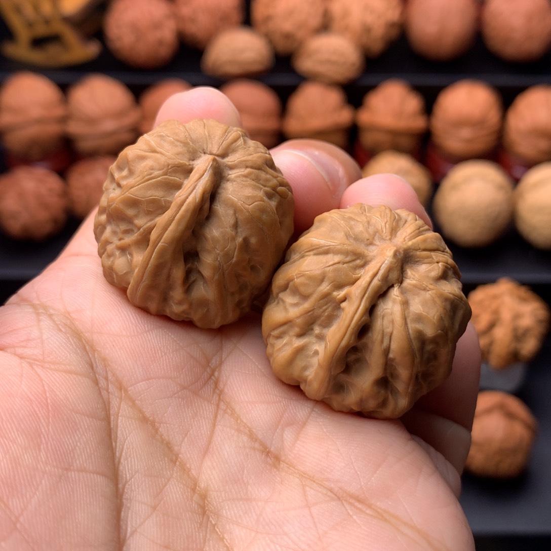 文玩核桃把件一帆风顺