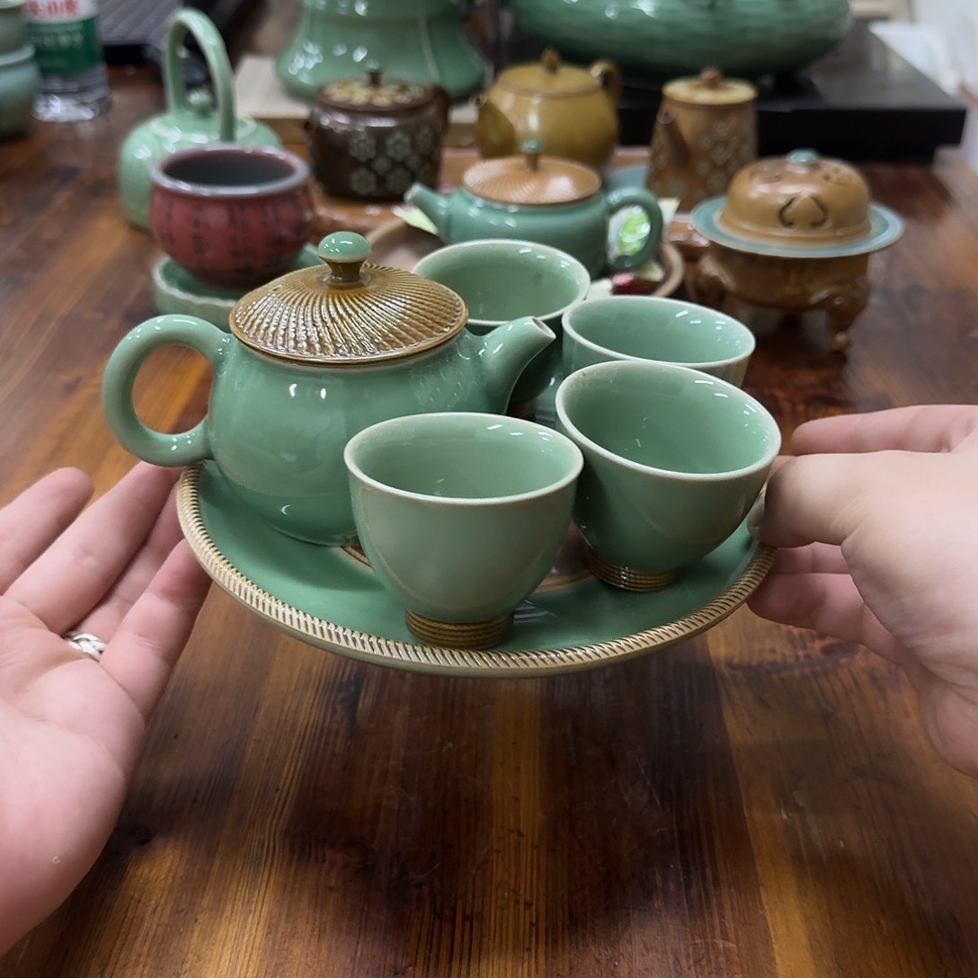 小仲青瓷茶器微瑕7034