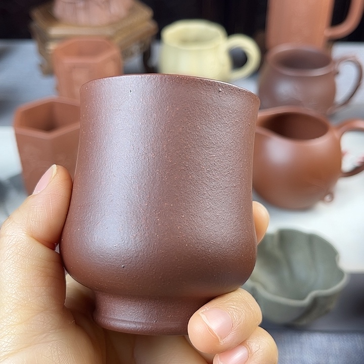 茶杯紫砂全手主人杯容量140