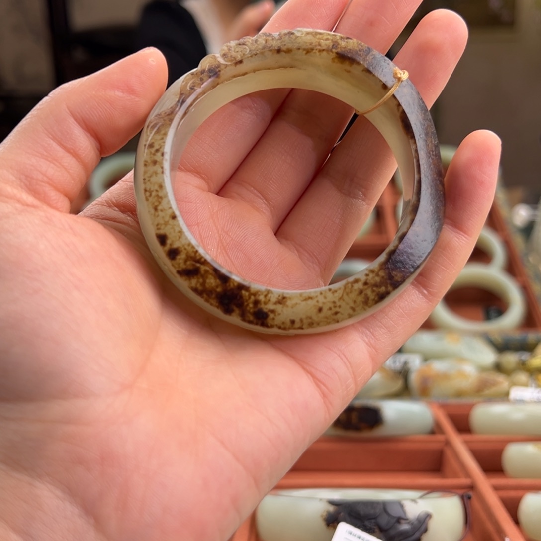 和田玉（子料）未镶嵌手镯