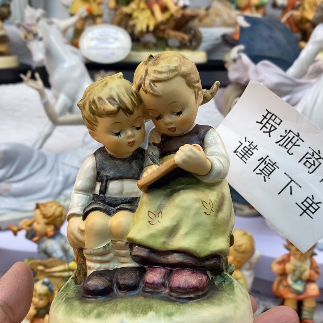 瓷片购美中古美物摆件