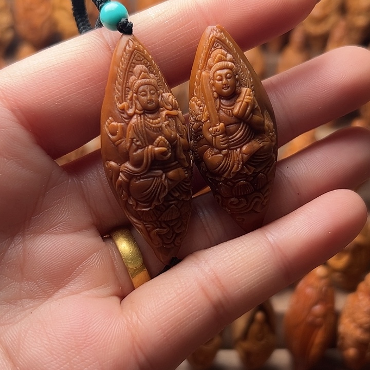 橄榄核吊坠龙橄榄核