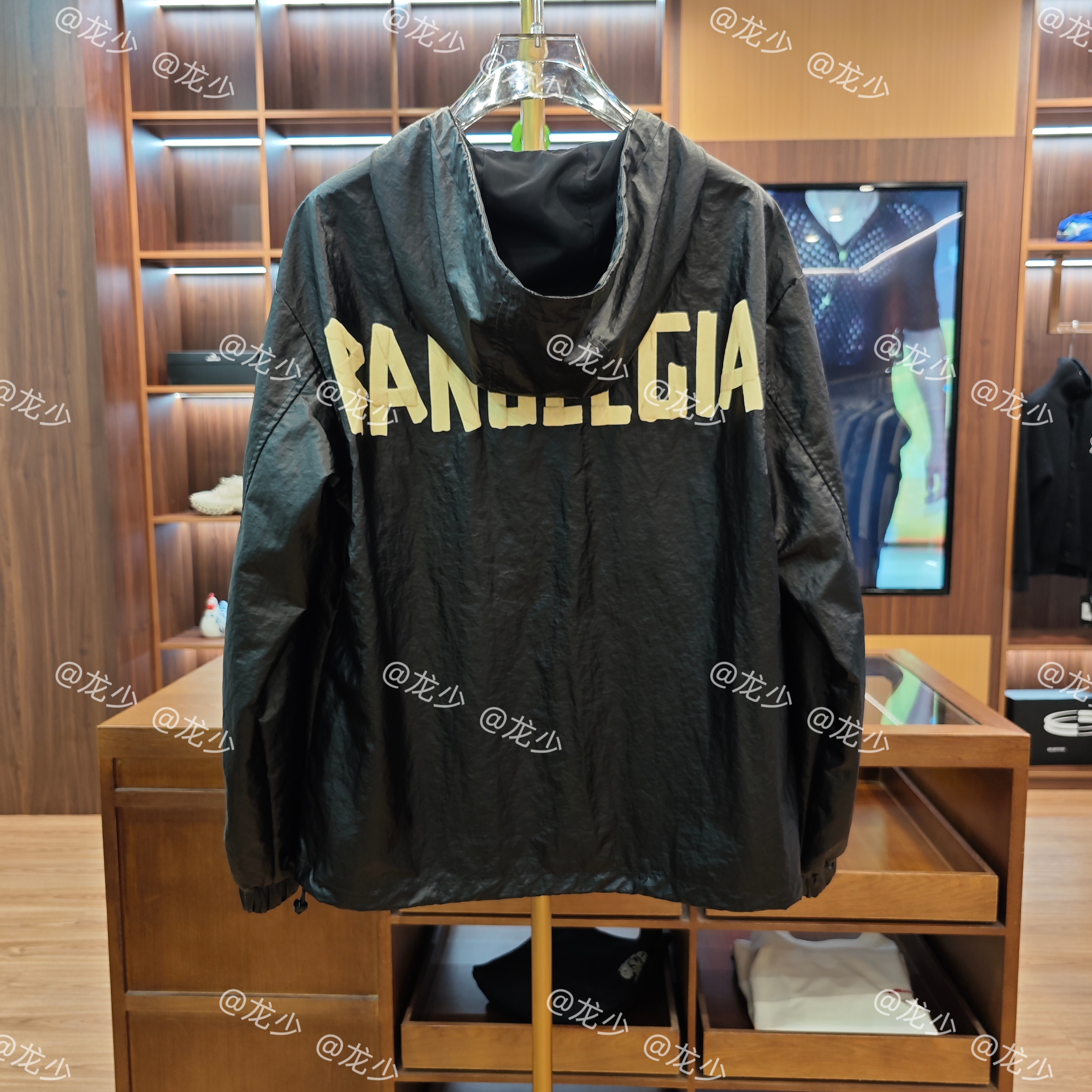 【小软皮】秋冬轻奢连帽夹克外套