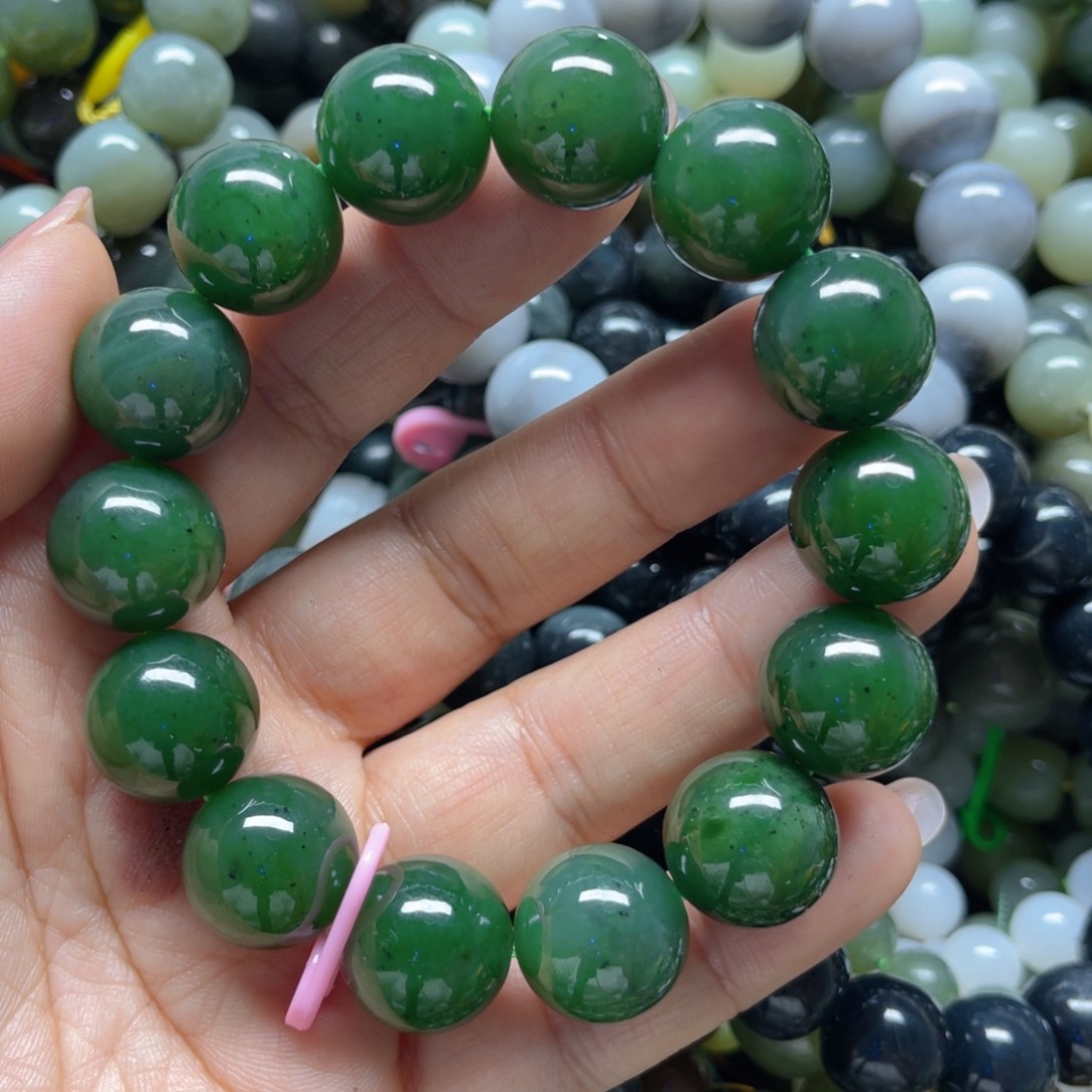 未镶嵌和田玉手链