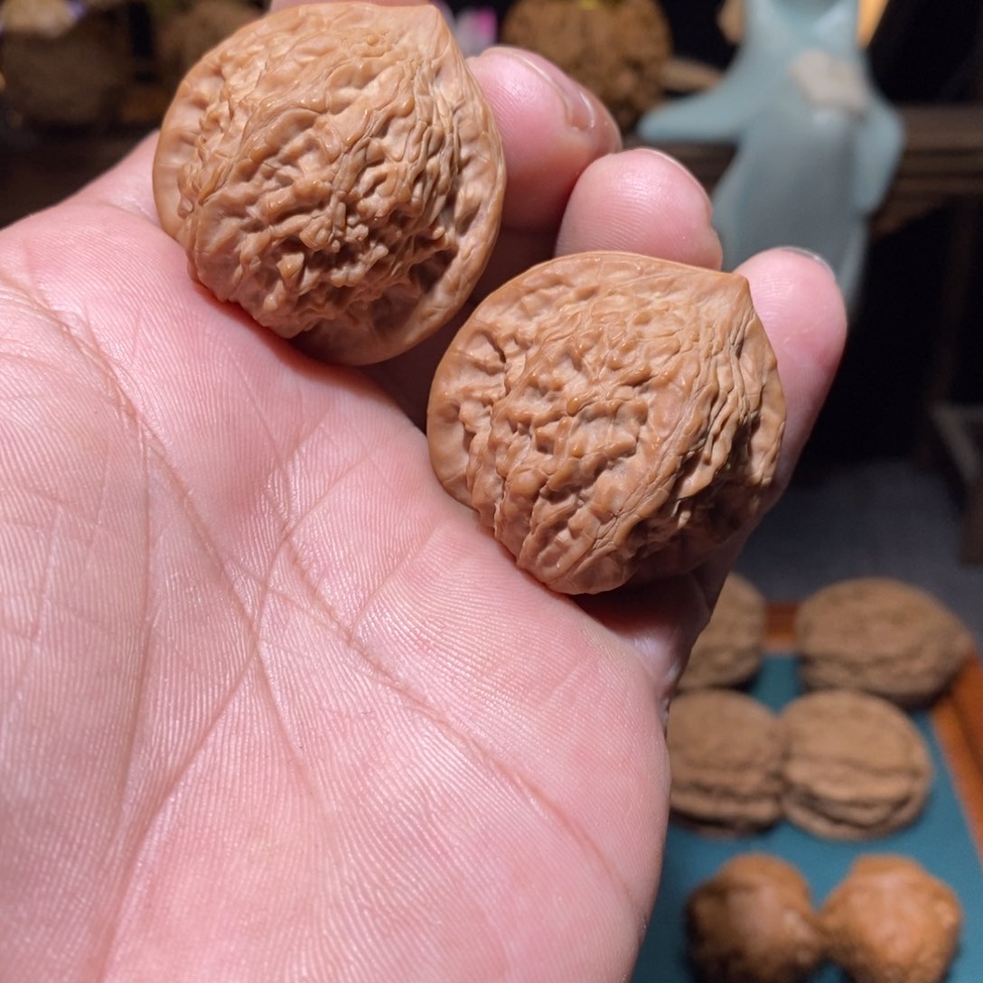 文玩核桃吊坠七步沟公子帽37